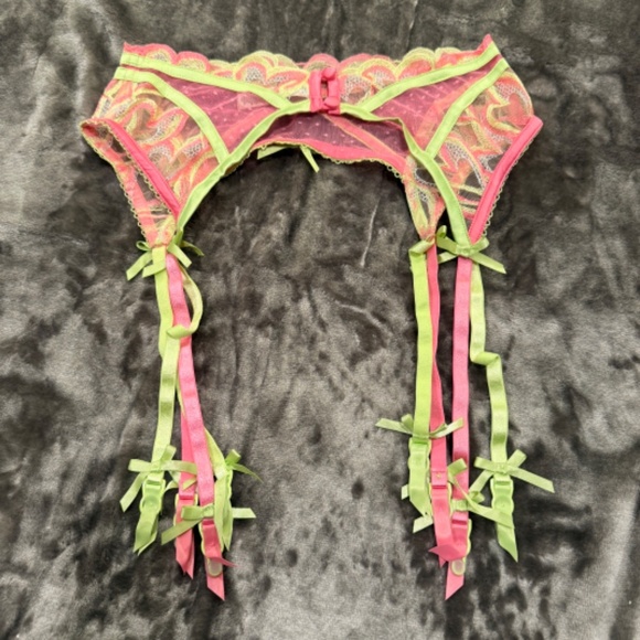 New! For Love and Lemons Hugging Hearts Garter 31252 - Picture 7 of 11
